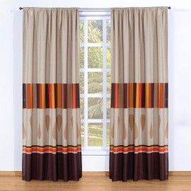 Colibrí Cortinas Bilbao 2 Paneles De 1.30 X 2.20 Envio Gratis