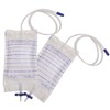 10 Pcs Urine Drainage Bags Catheter 1000ML