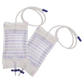 10 Pcs Urine Drainage Bags Catheter 1000ML