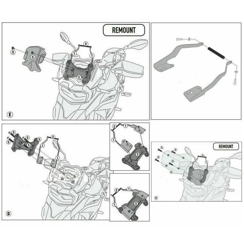 Phone Navigation Bracket Stand Holder Motorcycle Accessory 12mm for F750GS