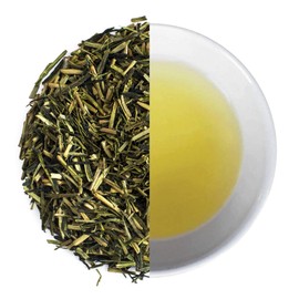 Moya Organic Japanese Kukicha Green Tea Loose Leaf | 100g | Tea from Japan | Friendly for Vegans and Vegetarians | Packed in a Resealable Bag