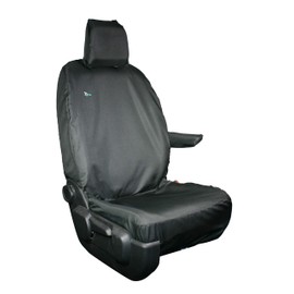 Town & Country, Tailored Waterproof Heavy Duty Seat Covers to fit the Vauxhall Vivaro 2019+ / Peugeot Expert 2016+ / Citroen Dispatch 2016+ / Toyota Proace - Driver Seat