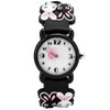 Quartz Watch Rabbit Cartoon 3ATM Waterproof Silicone Strap Lovely for