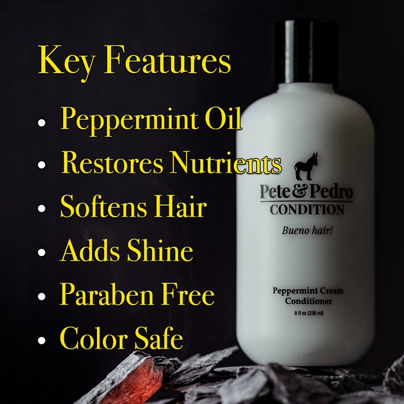 Pete & Pedro PEPPERMINT CONDITION - Peppermint Daily Haircare Conditioner