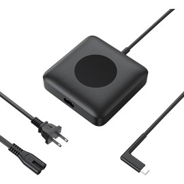 HHZ 65W Type-C Bike+ Power Adapter Charger Compatible with Peloton Bike Plus PLTN-TTR01 PL-02 FSP065-APDC8R01 with Peloton Plus Power Cord Replacement 20V/3.25A USB-C Power Bike Supply Charger