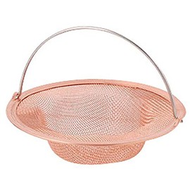 Arkland Sakamoto Pure Copper Trash Catcher Medium for Sink (Diameter 3.0 - 3.3 inches (75 - 85 mm))
