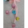 Greenbrier Pink Easter Jingle Bell Door Knob Hanger 11-12”-Brand New-SHIPS