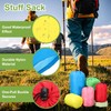sourcing map 5.1x8.1x9.8 Stuff Sack, Nylon Water Resistant Portable Drawstring