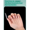 Individual Size 3 5 6 7 Full Cover Square Nail