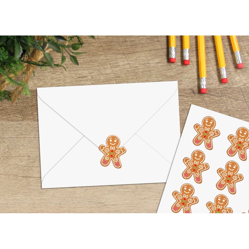 Teacher Created Resources Gingerbread Cookies Stickers (TCR6945)