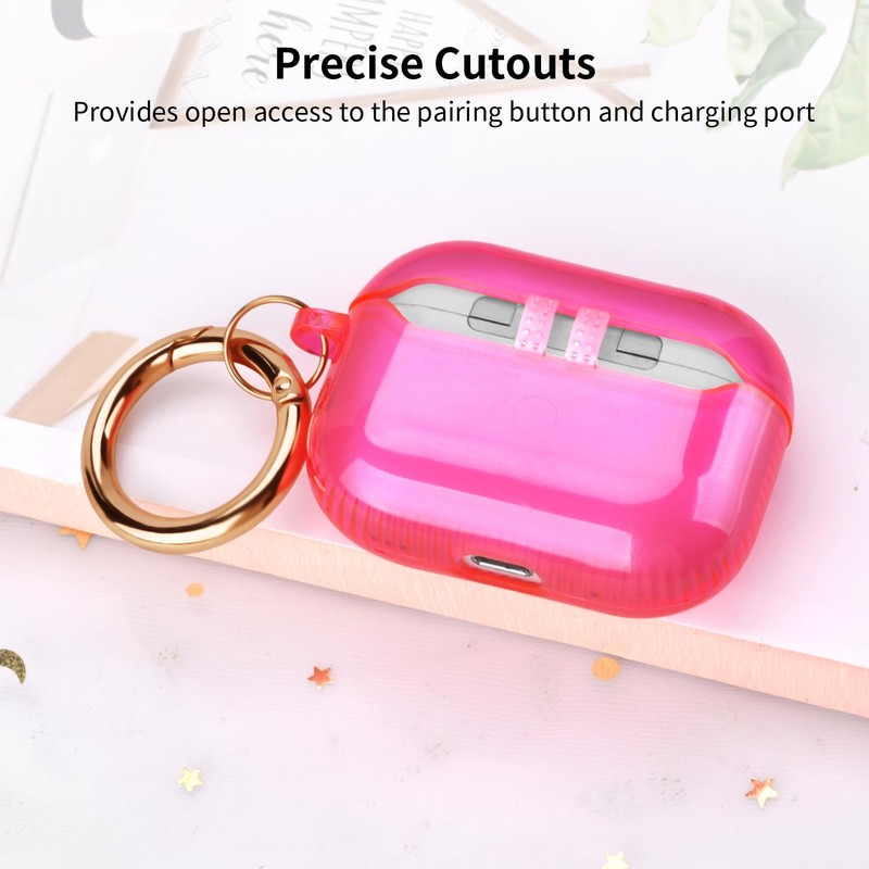 KOREDA Protective Cover for AirPods Pro 2nd Generation/1st Generation, Soft