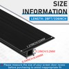 Pushglossy 28 ft Vinyl Sliding Screen Door Bug Seal Strip