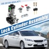 X AUTOHAUX 35100-SDA-A71 Ignition Switch Lock Cylinder Assembly with 2