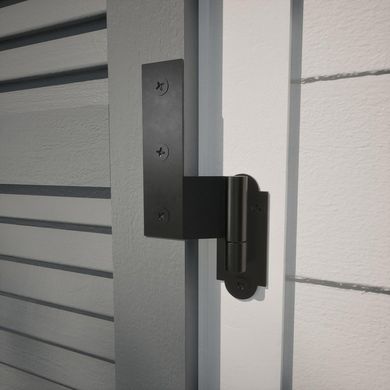 SteelTek Flat Hinge with 0" Offset (Sold as Pair), 304