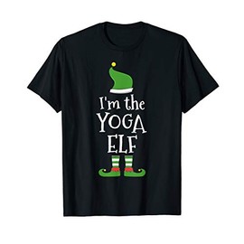 Yoga Elf Costume for Matching Family Christmas Group T-Shirt