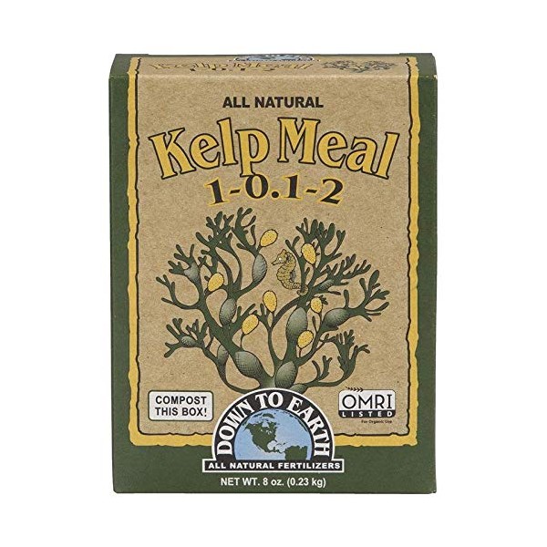 Down to Earth Organic Kelp Meal Fertilizer Mix 1-0.1-2, 0.5 lb