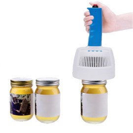 110V Handheld Induction Sealer,Electromagnetic Heating Plastic Bottle Sealing Machine Handheld,Power and Time Adjustable for Plastic Bottles,Glass Bottles