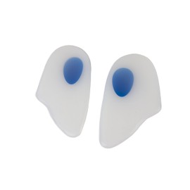 PRO 11 WELLBEING- Silicone Heel Spur Cushions (2-4.5 UK)-White
