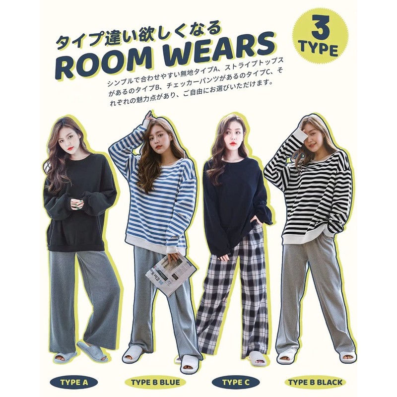 WULFUL Women's Loungewear, 100% Cotton, Fall, Spring, Long Sleeve, Pajamas,