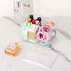 4 Sections Qtip Cotton Pad Holder Dispenser Cotton Ball and
