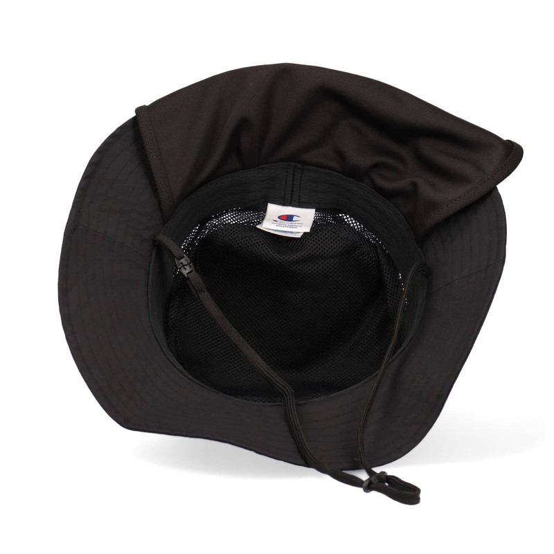 Champion Kid's Sunshade Hat with Sun Shade Sauce, Black