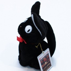 Kiki's Delivery Service Stuffed Jiji size M /Studio Ghibli