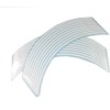Motorcycle 14" Wheel Rim Sticker Rim Line Tape (8mm Wide,