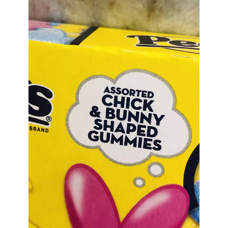 Peeps Mashmallow Gummies 3 oz/85gm-New-Ea