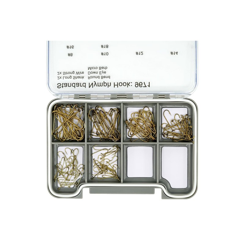 Kingfisher Fly Fishing 9671 Standard Nymph Fly Tying Hook Micro