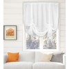 NetCurtainsUK Single Slot Top Plain Textured Voile Net Curtain Soft