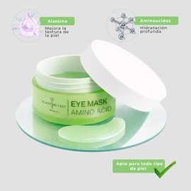 Punta Belleza Parches para Ojos de Hidrogel Ácido Hialurónico, Colágeno y Centella Asiática Anti Ojeras, Bolsas y Líneas Finas 60 Pzas
