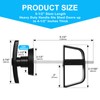 Shed Door Latch, Safe and Durable, Premium Shed Locks with