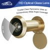 TSMIMTS Door Viewer Peephole, Brass 200 Degree HD Door Viewer,