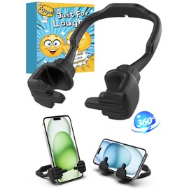 Stocking Stuffers for Teens Boys Adults Gifts: Lazy Cell Phone Stand Holder for Desk Gag Gift for Teenage Girls Kids Dad Him Women Men Who Have Everything, Funny Cool Christmas White Elephant Idea