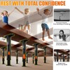 8 Pack Adjustable Bed Support Legs, 9 to 16.5 Inch