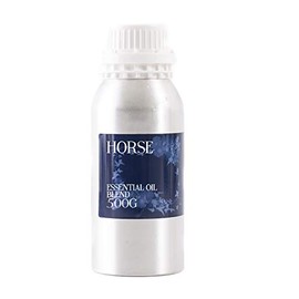 Mystix London | Horse - Chinese Zodiac Essential Oil Blend 500g - for Diffusers, Aromatherapy & Massage Blends | Perfect as a Gift | Vegan, GMO Free