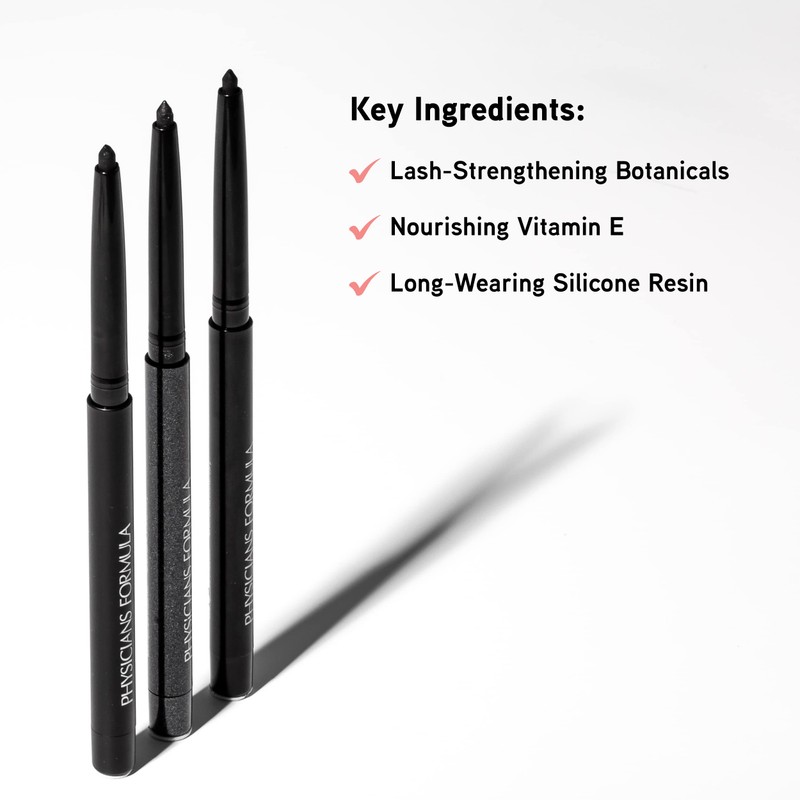 Physicians Formula Eye Booster Gel Black Eyeliner Set of 3,