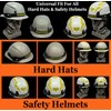 TPR Industrial Universial Hard Hat Headlamp, USB-C Rechargeable, LED Headlamp,