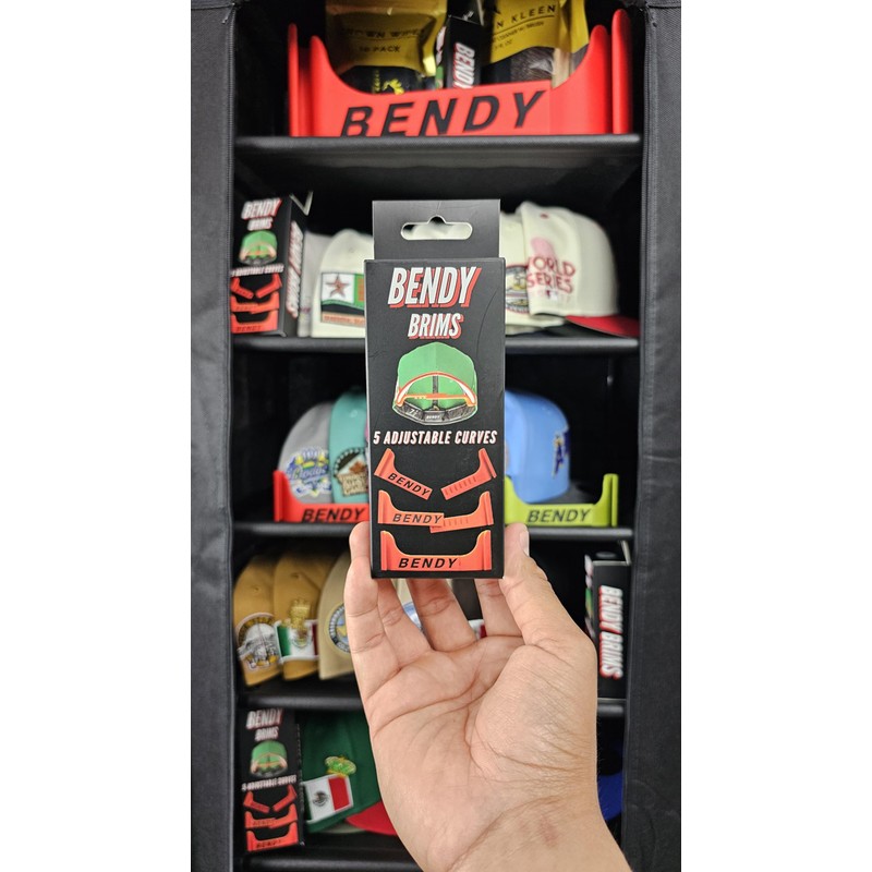 Bendy Brims Adjustable Hat Brim Bender - Baseball Cap Curver