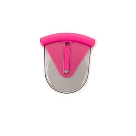 SagaSave Pizza Cutter Wheel with Sharp Blade 4.52 Inch For Cutting Through Crusts, Pies and More Safety and Comfort Guard to Protect Fingers, Dishwasher Safe(Pink)