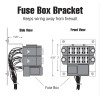 TDOG ECU and Fuse Box Brackets for FiTech Ultimate LS