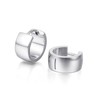 Limerencia Hypoallergenic Implant Grade Titanium F136 Hoop Chunky Earrings,Wide Thick