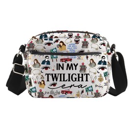 Twilight Merch Vampire Movie Gift Vampire Fans Gift Twilight Crossbody Bag for Bella Edward Fans, Tw Era Cross2, M
