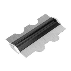 Mxtech Medidor de Contorno de Alta dureza, Dispositivo de duplicación de Forma de ángulo Duradero, Alfombra de Aspecto Hermoso para medir Varias Formas de fontanería