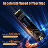Bitsjour 256GB SSD Replacement for Apple MacBook Air Mid 2012