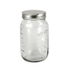 Grant Howard Glass storage jar, Clear