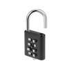 sourcing map 8-Digit Combination Padlock Push Button Lock for Locker