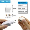 4 Pack of European to US Plug Adapter, Plug Converter,