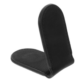 Veemoon Clip for Men Versatile Pu Wallet Elegant Texture Cash Storage Clamp for Everyday Use for Business