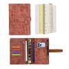Wonderpool A6 Leather Ring Binder Diary Notebook Organiser Folder -